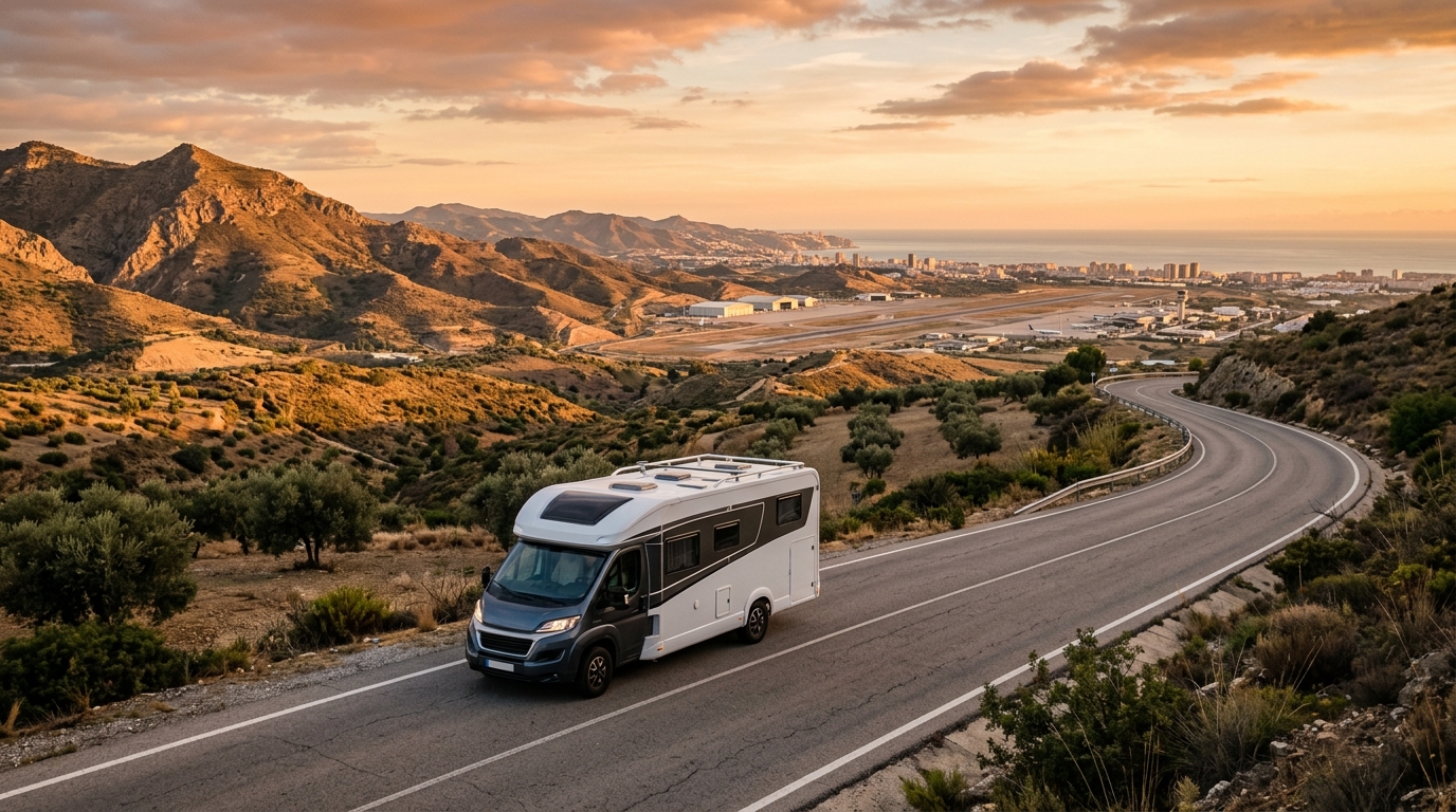 RV rental in Malaga - Airport